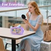 TIFFYONEK Cosmetic Travel Bags For Women, Pin Display Ita Bag