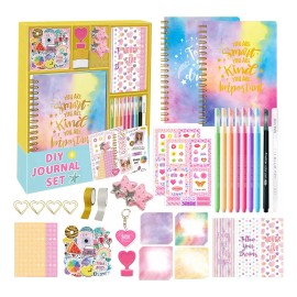 Kit De Diario Para Niñas Agendas Diy Juego De Albumes 98pzs
