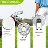 Pishovi Best Pop by Par Funny Golf Ball Markers, Magnetic