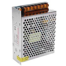 Switch Power Supply Driver Adapter DC12V Aluminum Alloy LED Screen Light Bar 3D Printer(S-100-12（12v 8.5a 100W）AC100-240V )