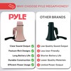 Pyle 20W Megaphone Bullhorn - Portable, Automatic Siren & Adjustable