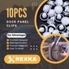 Rexka 10pcs Mazda Trim Panel Clips Fastener Rivet GJ6R-68-ABX for