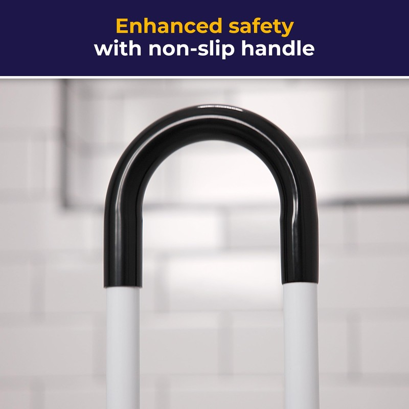 Drive Medical Adjustable Bathtub Grab Bar & Bathtub Safety Rail,