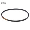 sourcing map 2 pieces A-830 V-belt drive belt, 830 mm,