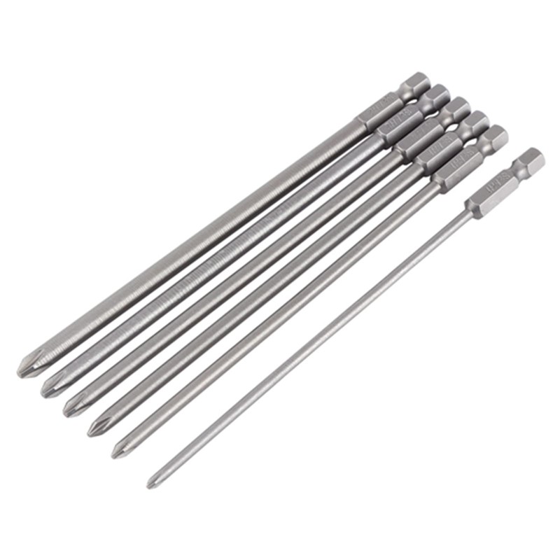 Screwdriver Sets, Magnetic Screwdriver Bit Set, 6Pcs Shank 1/4" S2