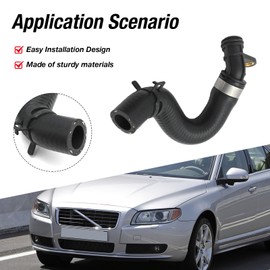 Newnessai 30713530 Engine Coolant Hose with O-Ring, Replacement for Volvo S60, V60 T6 Polestar Wagon 4-Door, XC70 3.2 Wagon 4-Door, XC90 3.2 Sport Utility 4-Door
