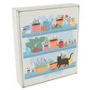 GARDEN SHED SHELVES NAUGHTY CAT GARDNERS GIFT IDEA WOODEN BLOCK