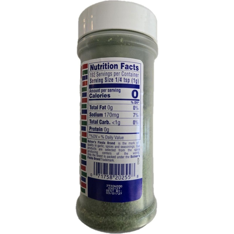 Bolner's Fiesta Brand Lime Pepper, 5.5 oz