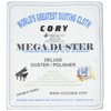 Mega-Duster. The World's Greatest Dusting Cloth For Pianos