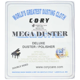 Mega-Duster. The World's Greatest Dusting Cloth For Pianos