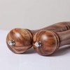 DeroTeno Salt/Pepper Mills - Set of 2 Wooden Spice Mills