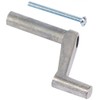 United States HDW WP8884C Mobile Home Metal Window Crank for