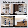 Cabinet Jacks for Installing Cabinets (2-Pack), Heavy-Duty 80lbs Capacity Steel