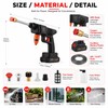Cordless Pressure Washer for Car Cleaning – 30Bar Portable Spray