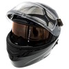 CKX Flex RSV Modular Snowmobile Helmet Double Shield Amber Visor