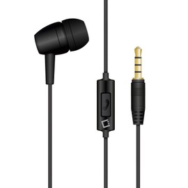 Pro Mono Earbud [2Pack] Hands-Free Compatible with Asus TUF Gaming VG259Q with Built-in Microphone and Crisp Clear Safe Audio! (3.5mm / 3.5ft Length Cable)