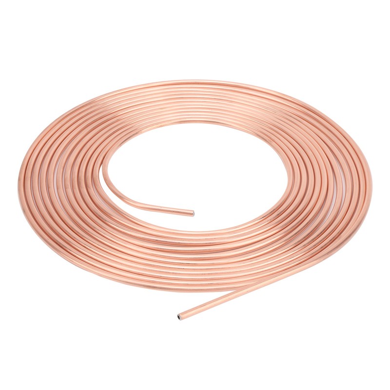 3/16in OD 25ft Copper Nickel Brake Line Tubing Kit Coil