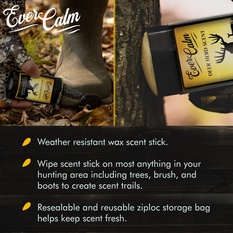 Conquest Scents EverCalm Deer Herd Scent Stick – Deer Attractant