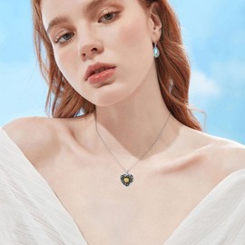 Vintage Filigree Teardrop Gragon Earrings for Women, S925 Sterling Silver Dangle Earrings, Moonstone Gemstone Earrings, Dangle Jewelry Birthday Holiday Gifts