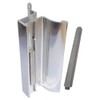 Gordon Glass® 3-3/4" Bright Chrome Frameless Shower Door Handle with