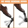 Chumia 12 Pieces Heavy Duty Door Stoppers 5.35 Inches Kickdown