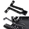 HDBUBALUS Defiance Floorboards Footpegs Brake Arm Shifter Lever Fit For