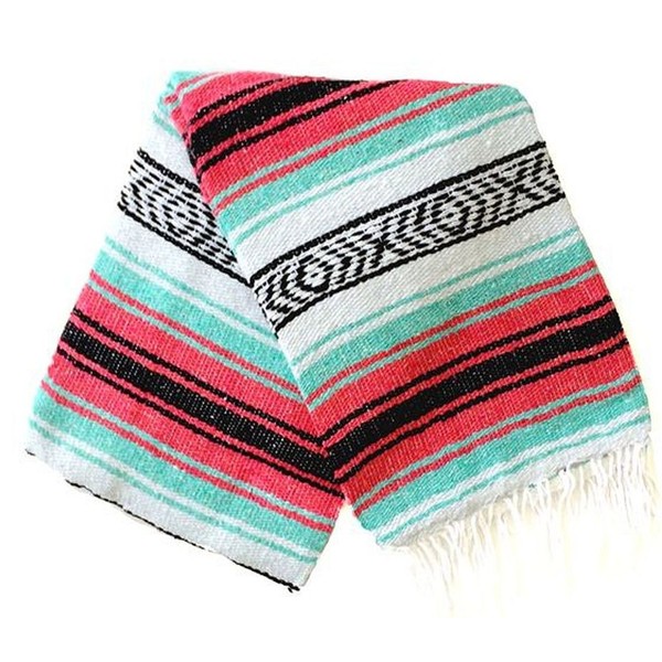 Del Mex Classic Mexican Falsa Blanket Vintage Style (Cali)