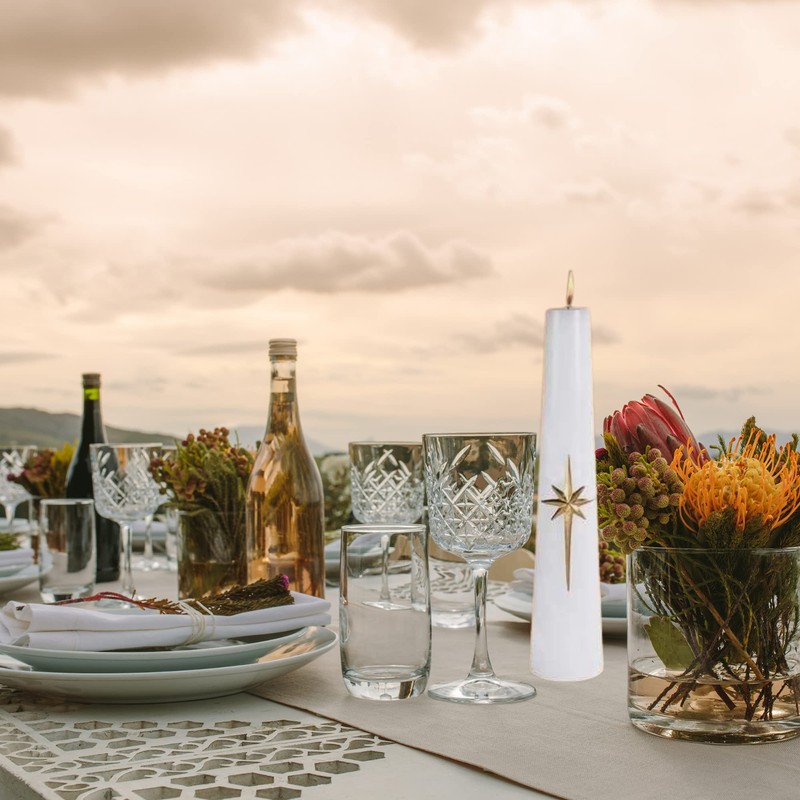 Candle - Bright Morning Star Conical Candle - 3 x