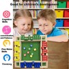 Shut The Box Dice Game,2-4 Player Family Wooden Board Table