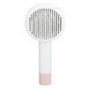 Pet Slicker Brush 2 in 1 Detangling Self Cleaning Floating