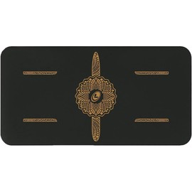 Liforme Almohadilla de Yoga - Diseño de Alineación Patentado | Agarre superior, Ecológico, No Tóxico, soporte para rodillas, codos y manos, 4,2 mm de 