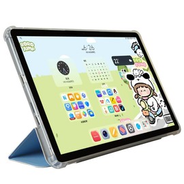 AKNICI Case for TECLAST P50AI Tablet 11 Inch, Ultra Thin PU Leather Soft TPU Back Cover Folding Stand Protective Case with Car Sleep Guard for TECLAST P50AI, Blue