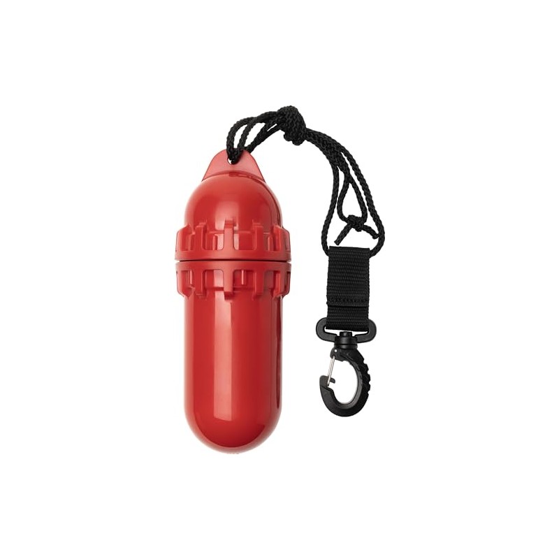 Cressi Dry Box 130mm Red - Watertight Dry Box Store