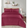 Casabella Luxurious Single Bedding with Satin Stripes, Hotel Quality Duvet