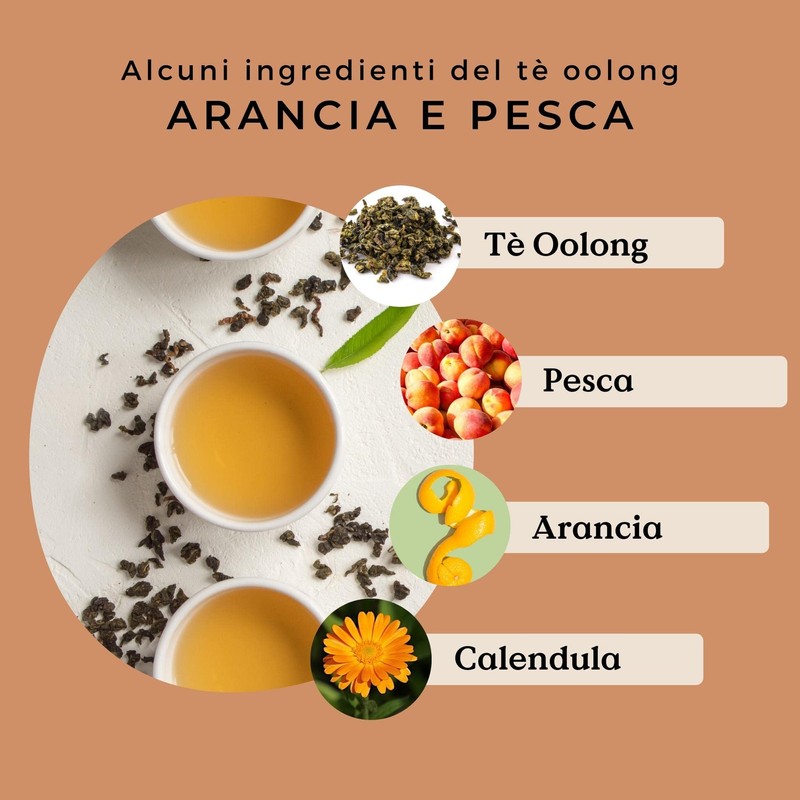 Peach Oolong Tea Organic 100g (50 Cups) | Organic Loose