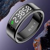 OBA R15 Smart Ring Smart-Ring mit Display, Ring Smart Fitness