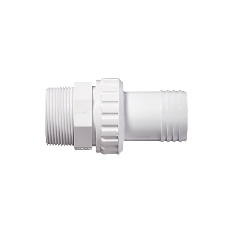 Hayward SP1493 1-1/2-Inch MIP White ABS Quick Disconnect Econo Union