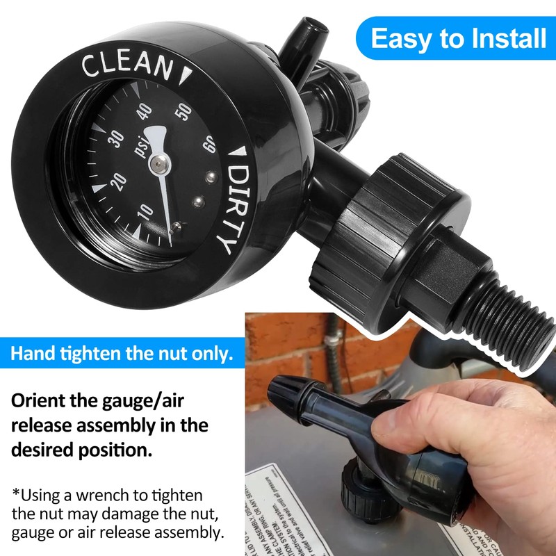 LAIKOU R0357200 Air Gauge Release Valve Assembly Replacement Compatible with
