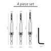 3-Piece Hex Bit Set, 1-Piece Hex Wrench, Centring Bit Set,