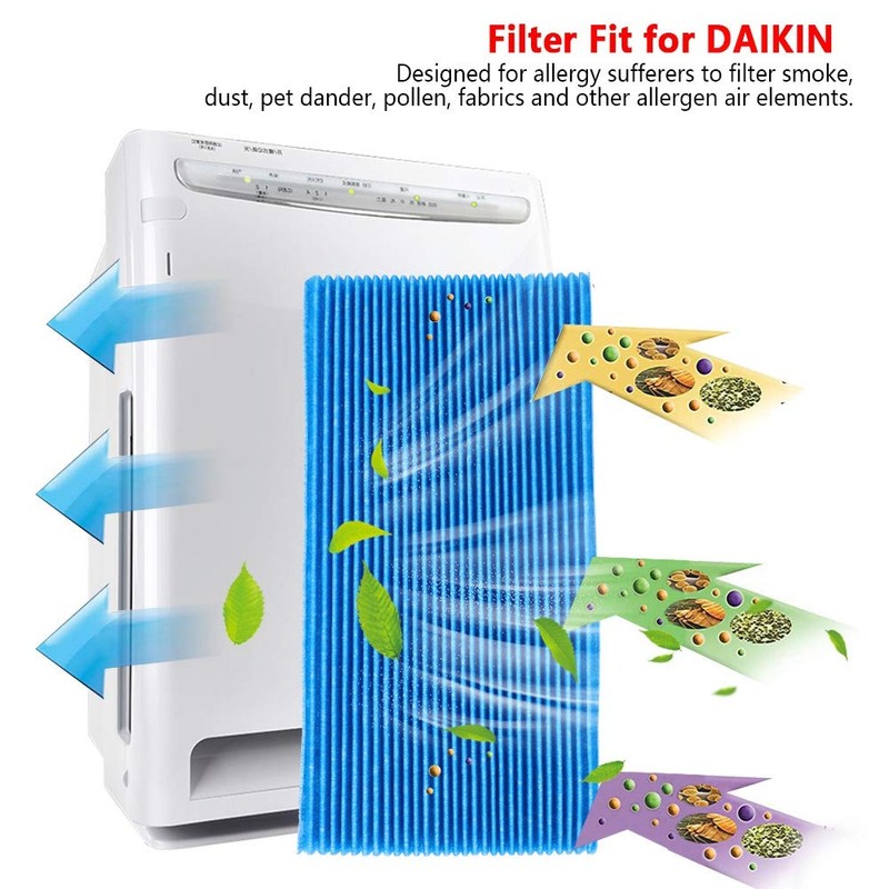 Mumusuki 5 pieces replacement filter air purifier two layer filter