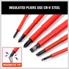 HORUSDY 6-Piece 1000v Insulated Screwdriver Set, Magnetic Tip Electrician screwdriver