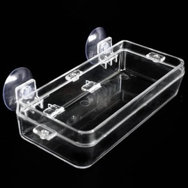 Plato de comedero de reptiles antiescape con ventosa, Comedero Antiescape para Reptiles Anfibios, Taza de alimentación de geco, tazón de camaleón, accesorios para Iguana, dragón barbudo. (grande)