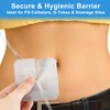 20-Pack Split Drain Adhesive Bandages for PD Catheter & Feeding