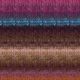 Noro Ito Aran Singles – Multicoloured Merino Wool Knitting Crochet Yarn – 72 Momo