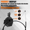 Upgrade 746-06891 51 INCH Throttle Choke Cable/Controls Replace,Fit for CUB