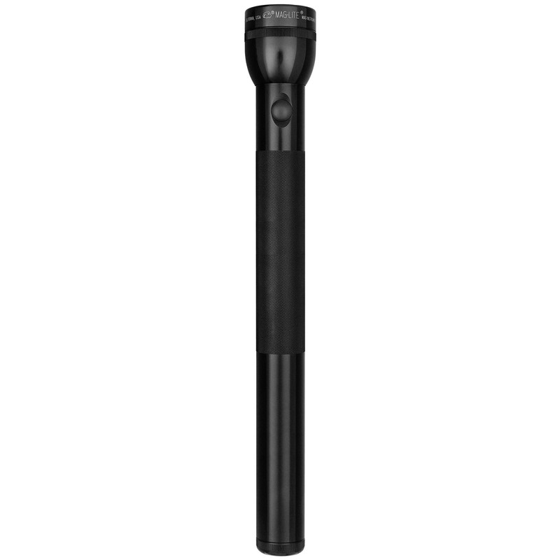 Maglite Heavy-Duty Incandescent 5-Cell D Flashlight, Black