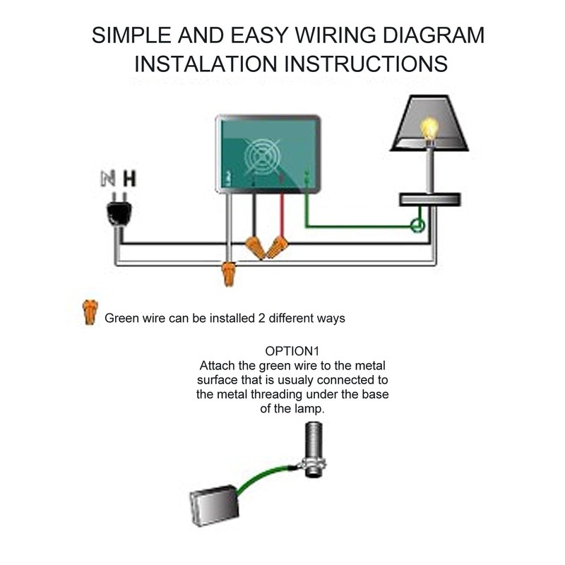 3 Way Touch Sensor Dimmer Touch Lamp Repair Kit Control