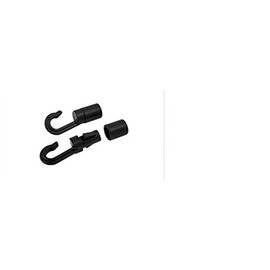 Open Bungee Hook with Sleeve - Blk