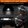 LED License Plate Light with Socket Wire Harness for Ford