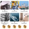 10 PCS 1/4" NPT Male Pipe Plug Fitting Set Brass